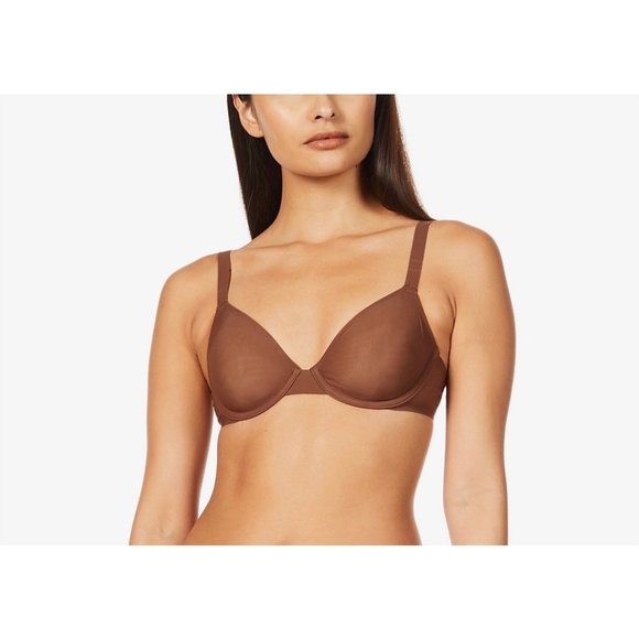 Skims Naked Demi Underwire Bra in Jasper NEW WITH TAGS - Picture 2 of 6